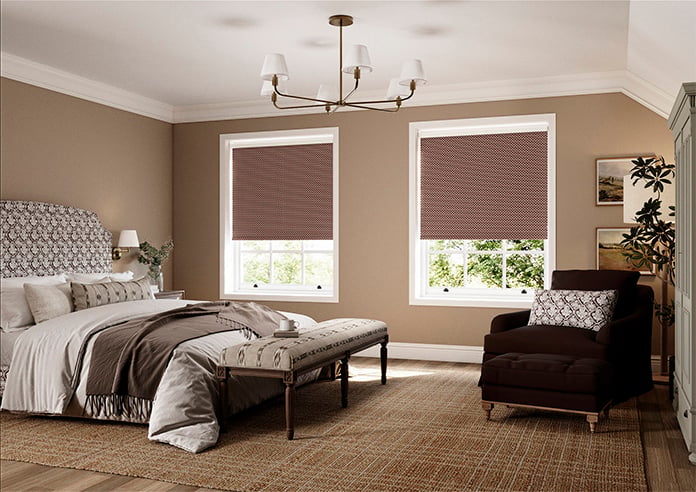 Ted Baker Palm Geo, Crimson - Twist&Fit Roller Blind - Image 7